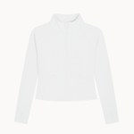 Active Zip Jakke - Hvid - ByStenholt.dk