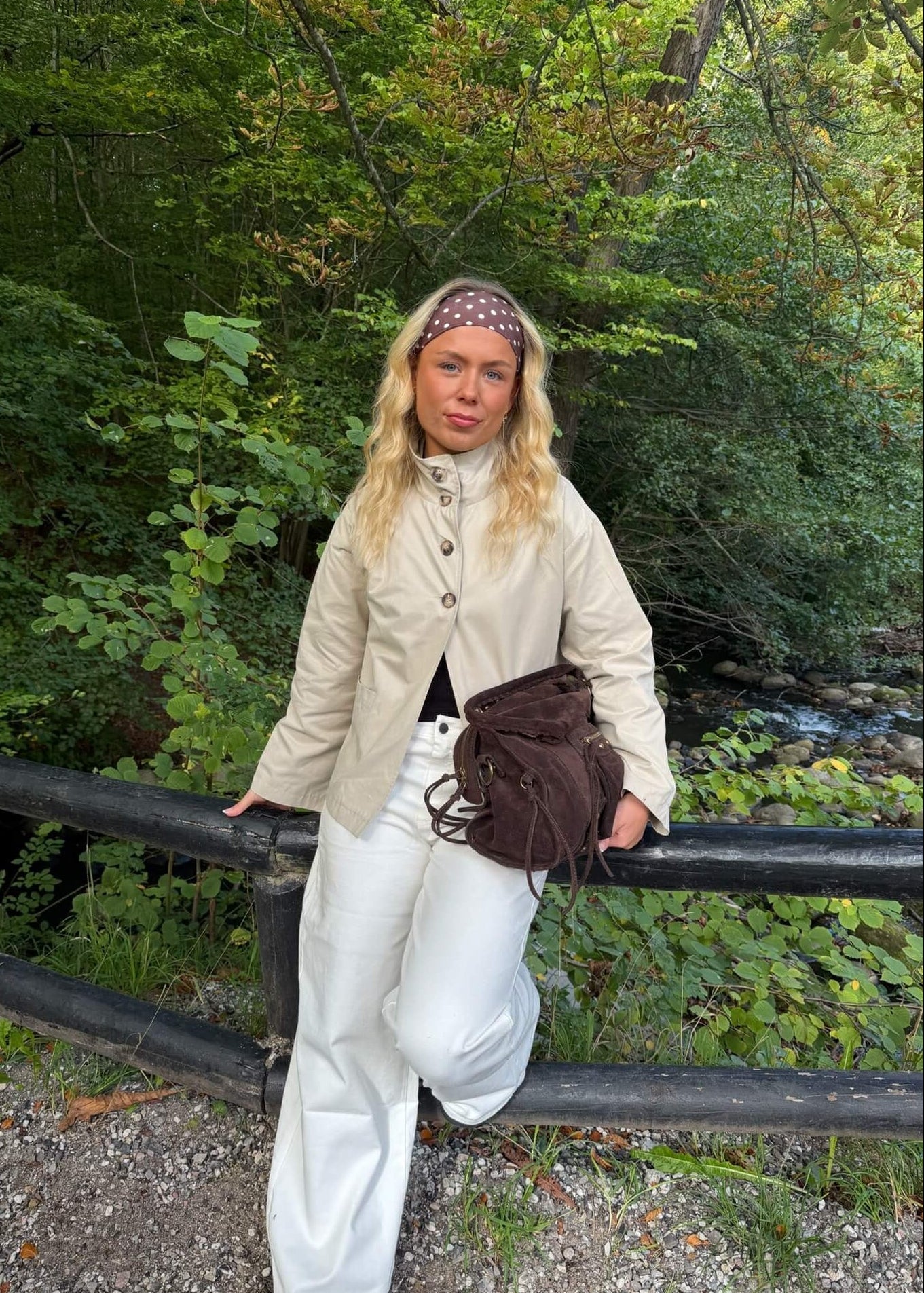 Alva Kort Trenchcoat - Beige - ByStenholt.dk