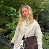 Alva Kort Trenchcoat - Beige - ByStenholt.dk