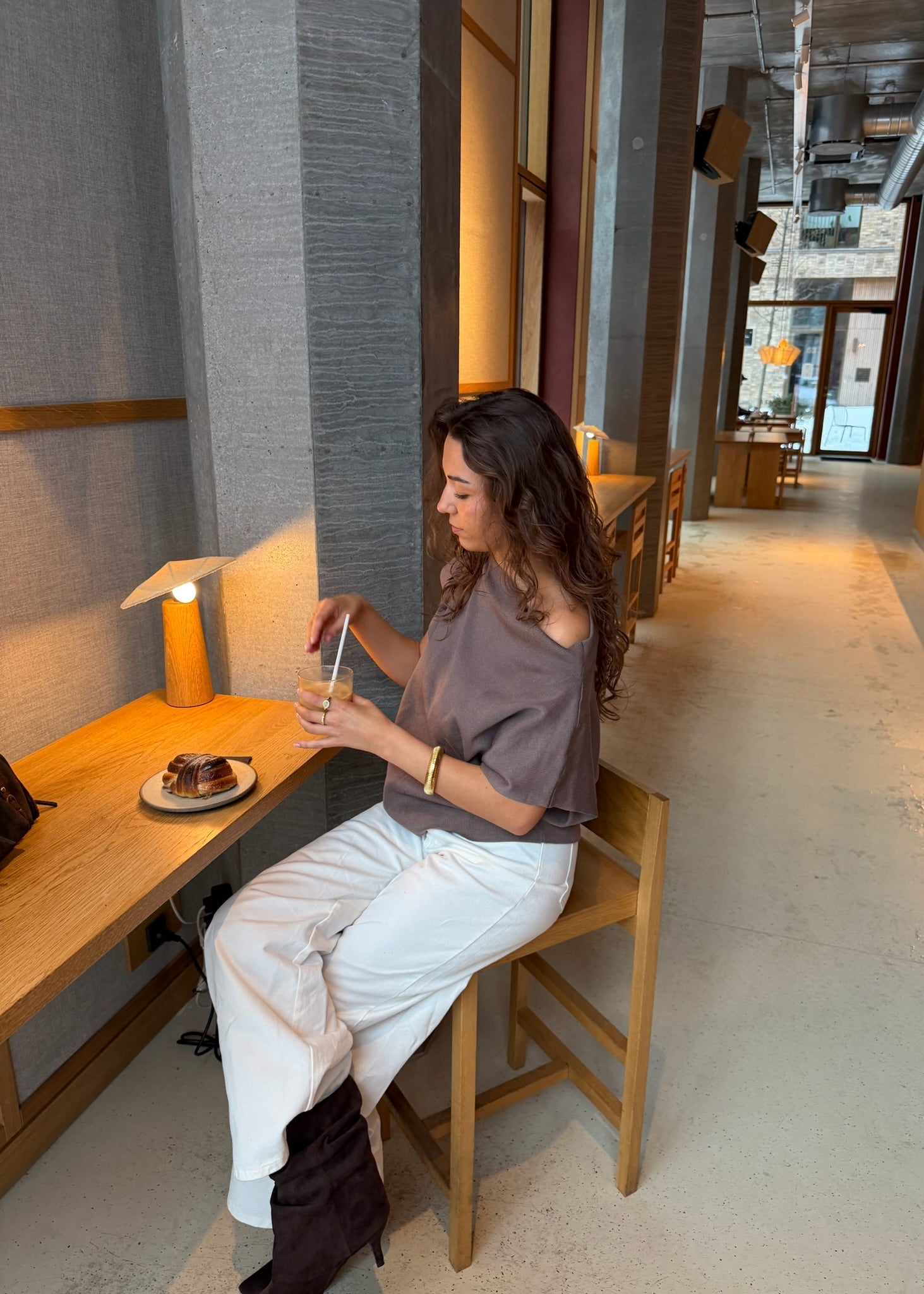 Asta Sleeveless Strik - Brun - ByStenholt.dk