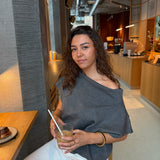 Asta Sleeveless Strik - Grå - ByStenholt.dk