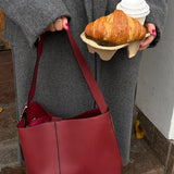 Ava Skuldertaske - Bordeaux - ByStenholt.dk