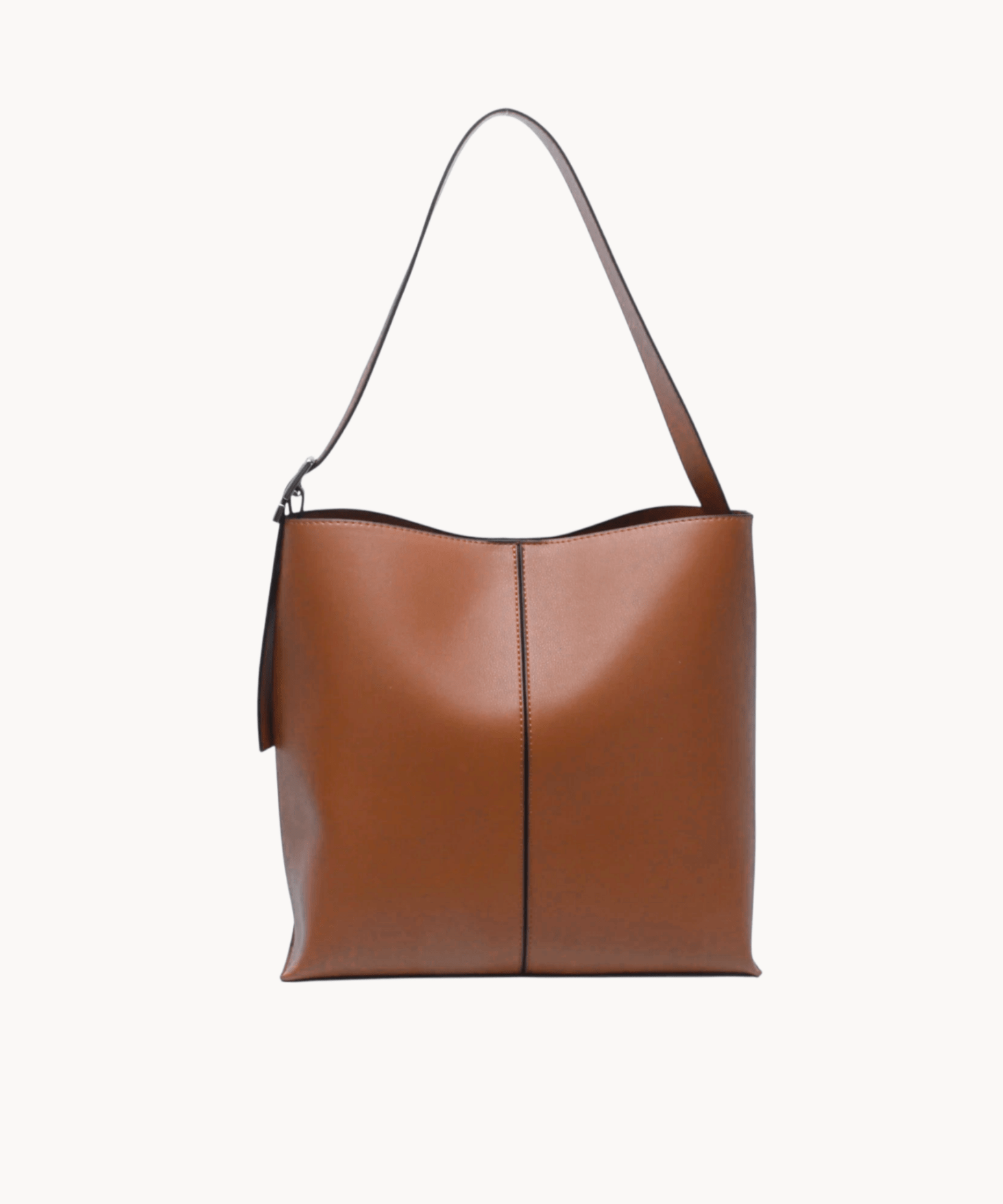 Ava Skuldertaske - Camel - ByStenholt.dk