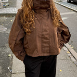 Ava Windbreaker - Brun - ByStenholt.dk