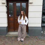 Baggy Habitbukser - Taupe - ByStenholt.dk