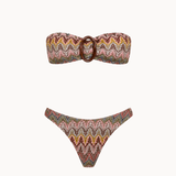 Bandeau Broderet Bikini - ByStenholt.dk
