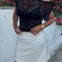 Bella Blonde Top - Sort - ByStenholt.dk