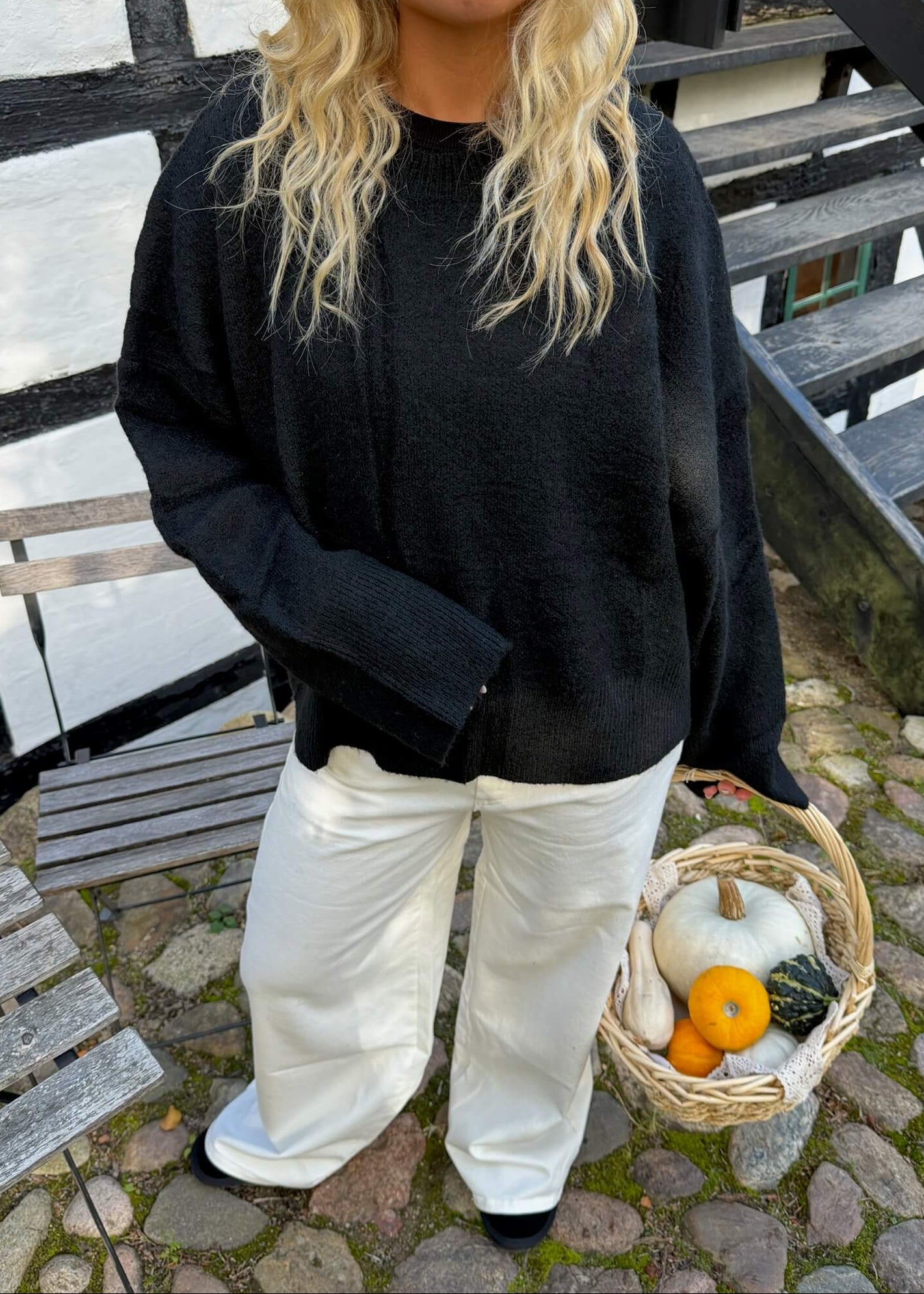 Bellie Strik - Sort - ByStenholt.dk