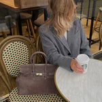 Camille Ruskind Taske - Taupe - ByStenholt.dk