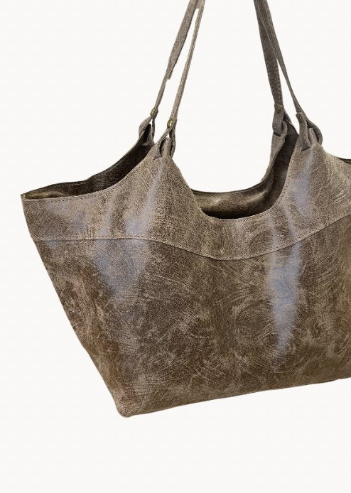 Caro Shopper Taske - Taupe - ByStenholt.dk