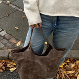 Caro Shopper Taske - Taupe - ByStenholt.dk