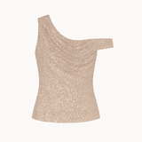 Celeste Paillet Top - Sart Lyserød - ByStenholt.dk