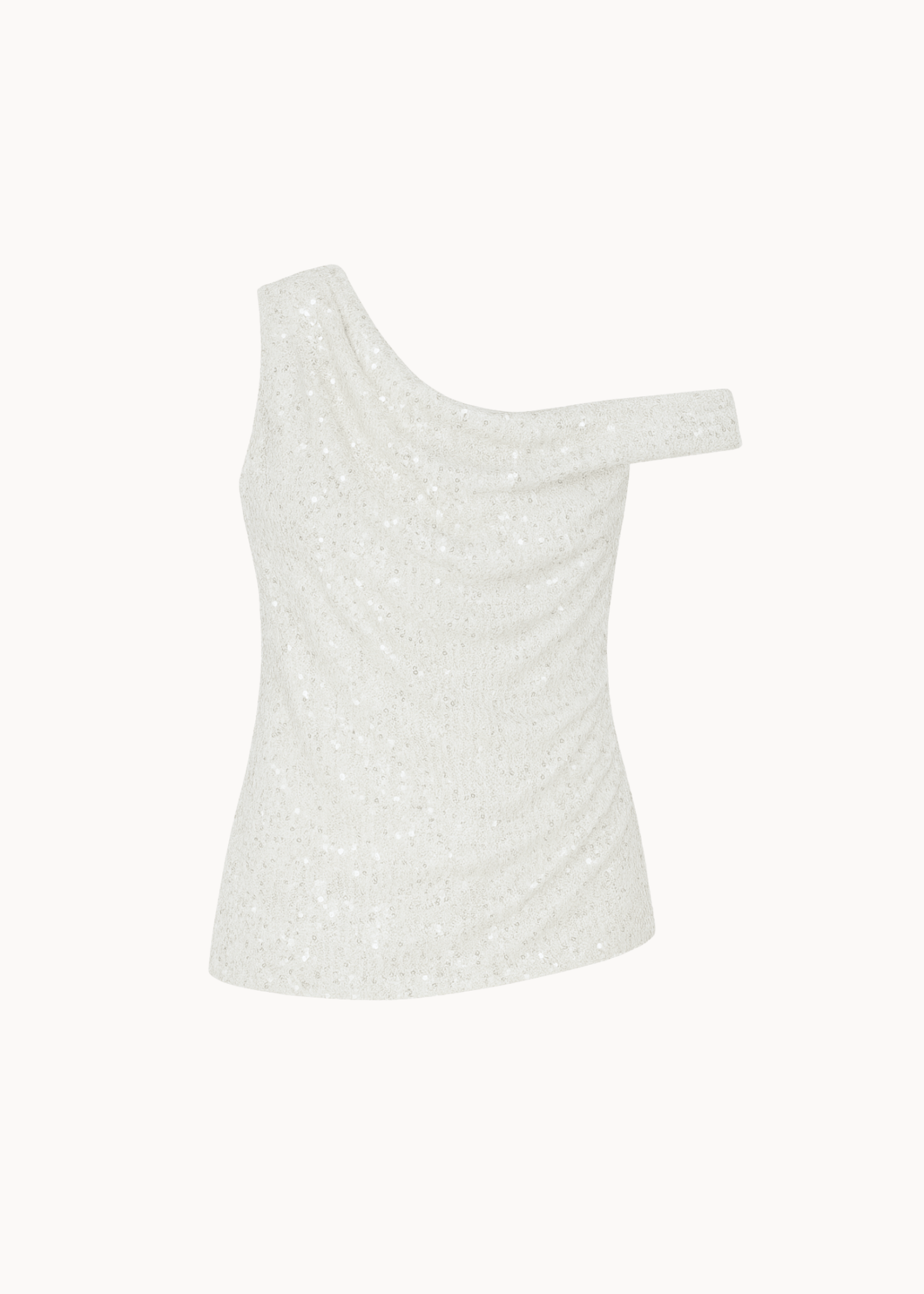 Celeste Paillet Top - Sølv - ByStenholt.dk