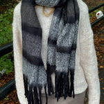 Celia Tørklæde - Grå - ByStenholt.dk