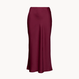 Cleo Maxi Skirt - Bordeaux