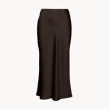 Cleo Maxi Skirt - Dark Brown