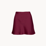 Cleo Mini Skirt - Bordeaux