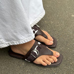 Cow Sandaler - Mørkebrun - ByStenholt.dk