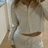 Cozy Bluse - Creme - ByStenholt.dk