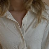 Cozy Bluse - Creme - ByStenholt.dk