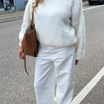 Cozy Strik - Hvid - ByStenholt.dk