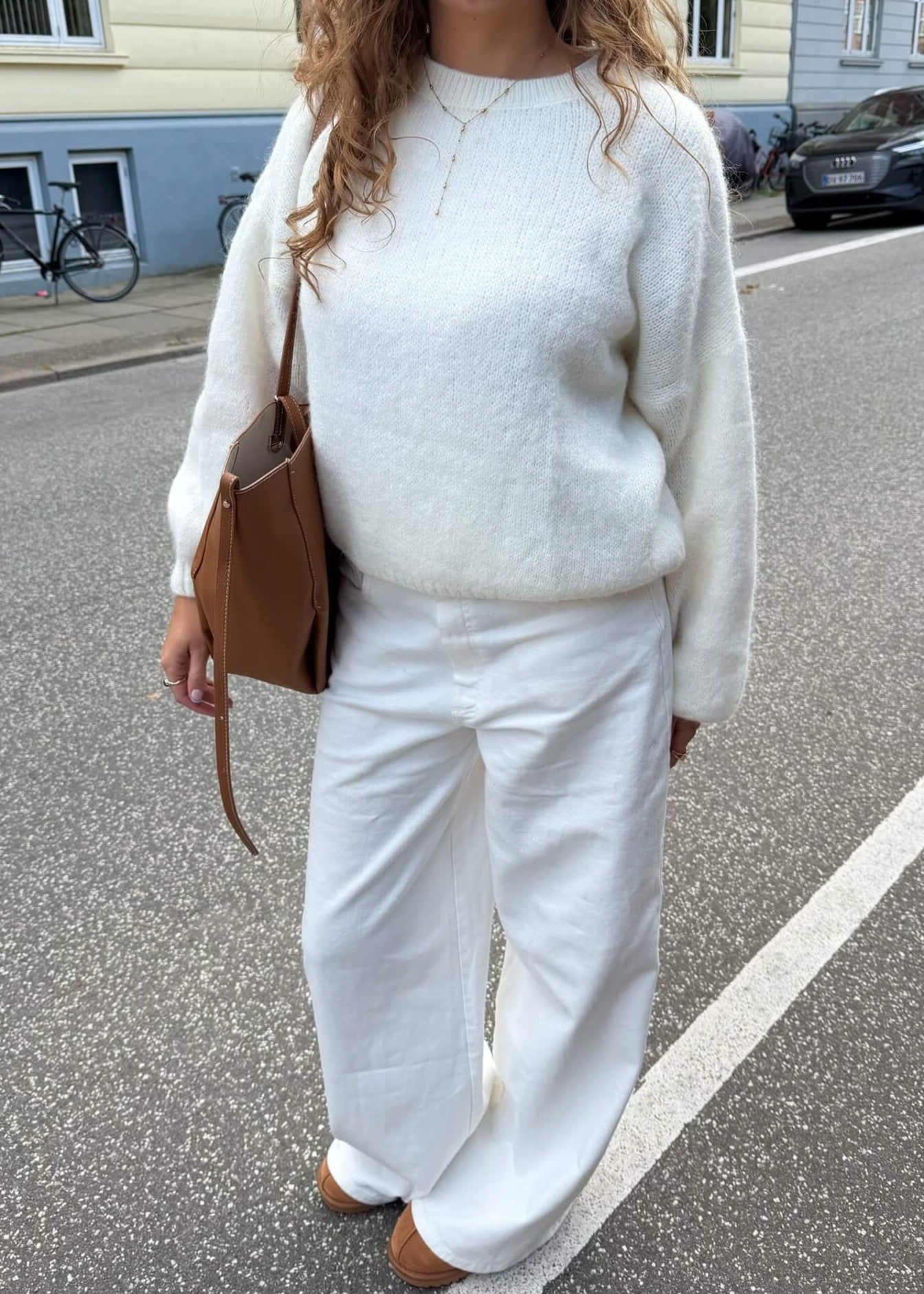 Cozy Strik - Hvid - ByStenholt.dk