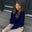 Cozy Strik - Navy - ByStenholt.dk