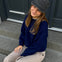 Cozy Strik - Navy - ByStenholt.dk