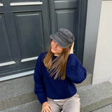 Cozy Strik - Navy - ByStenholt.dk