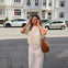Cozy T-shirt Strik - Hvid - ByStenholt.dk