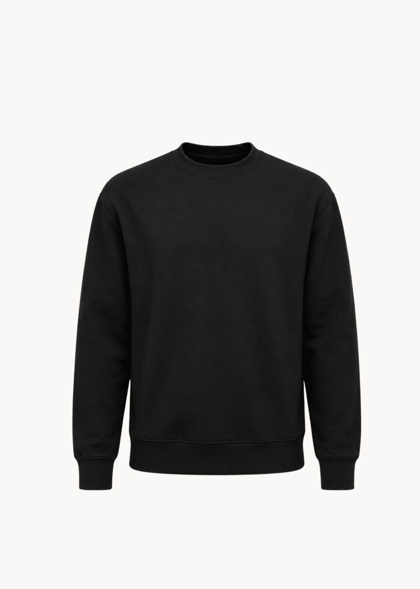 Crewneck Sweatshirt - Sort - ByStenholt.dk