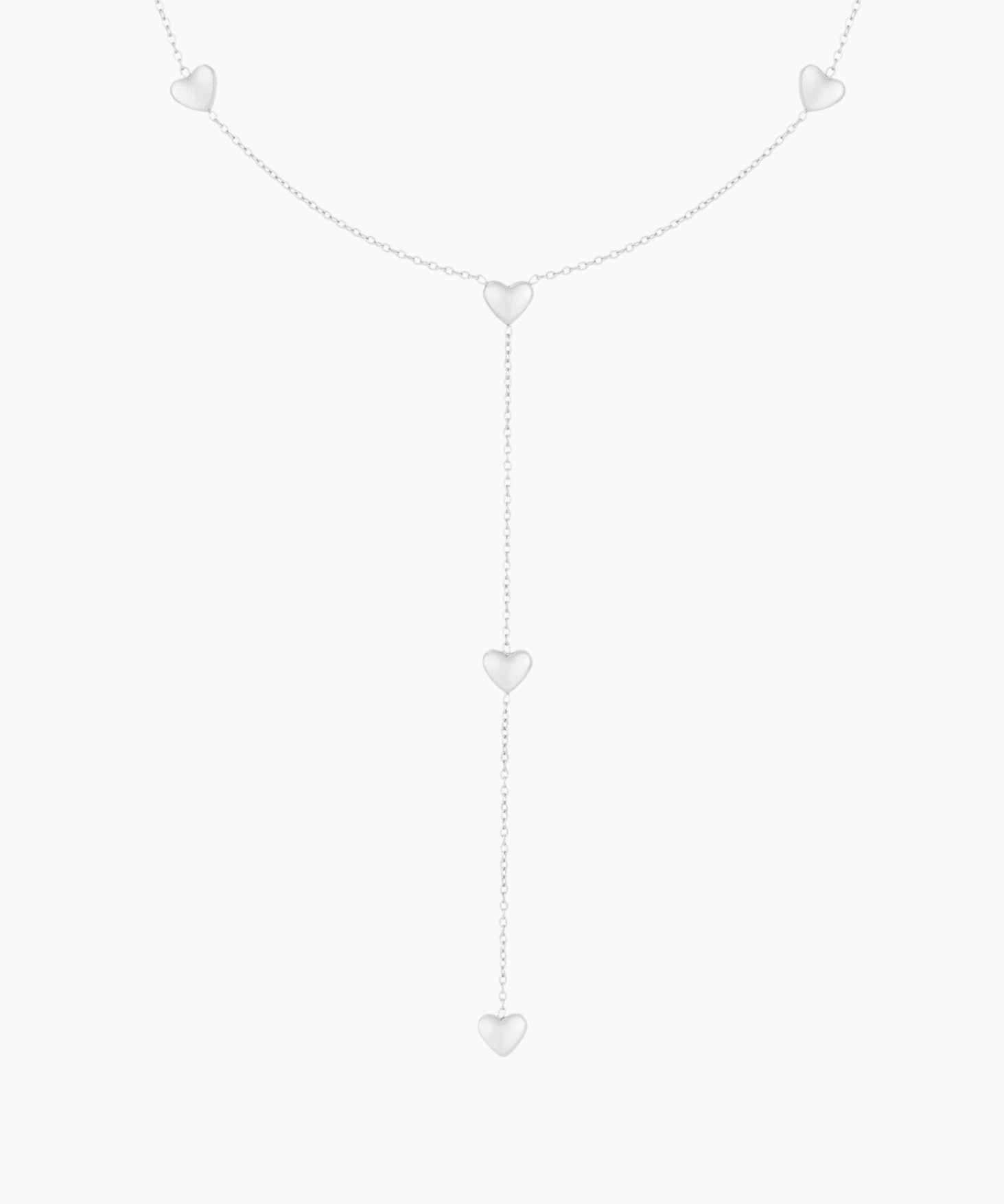 Dråbe Charm Halskæde - Sølvbelagt - ByStenholt.dk