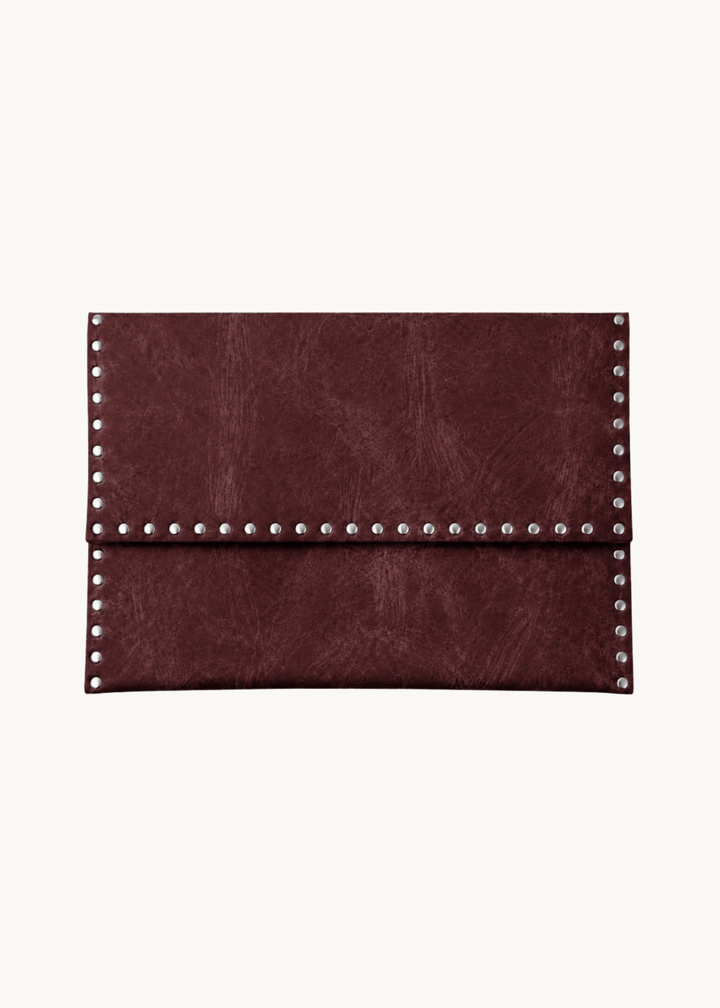 Ea Computer Sleeve "13 med Nitter - Bordeaux - ByStenholt.dk