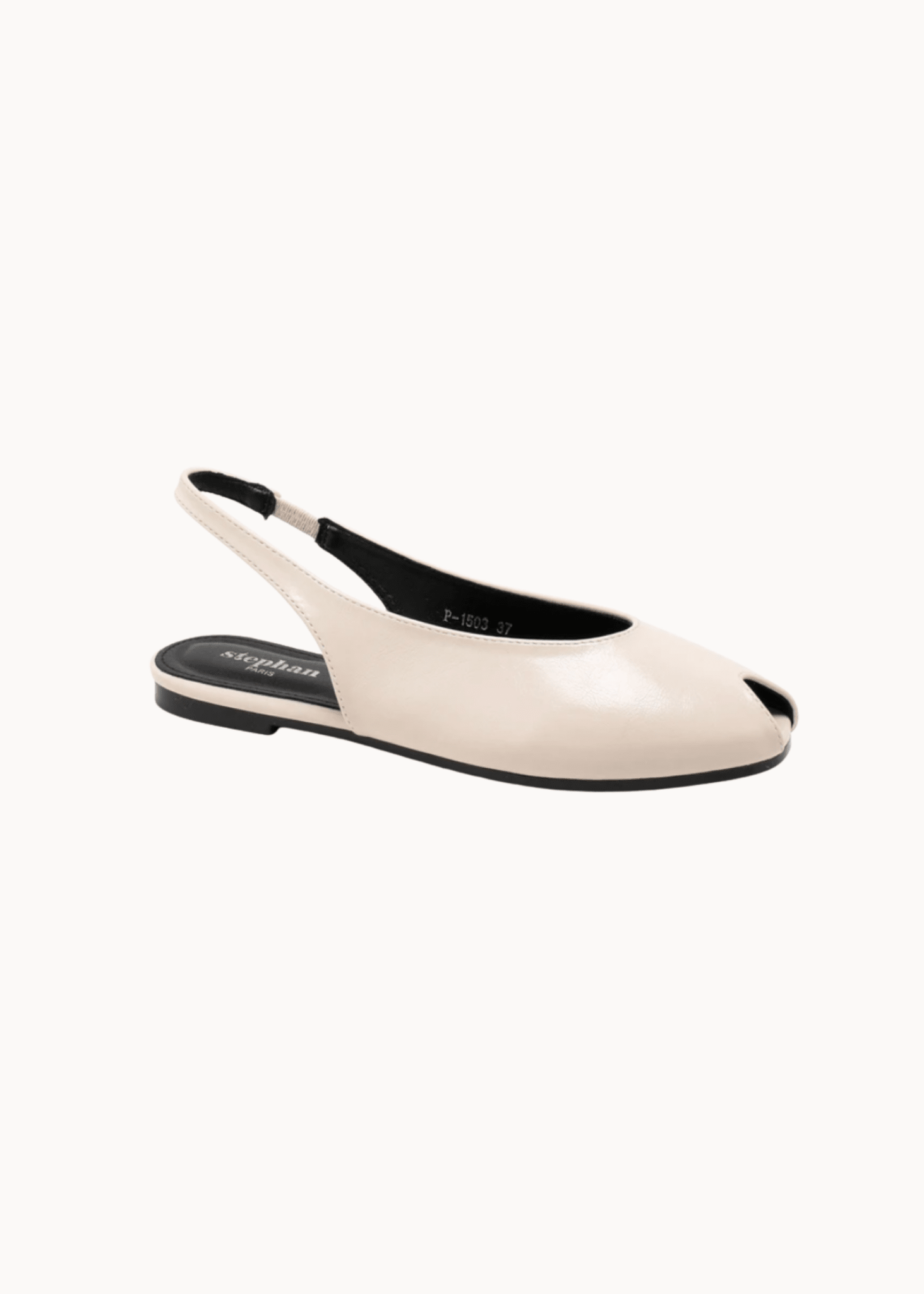 Elara Slingback - Beige - ByStenholt.dk