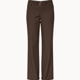 Elira Low Waist Bukser - Brun - ByStenholt.dk