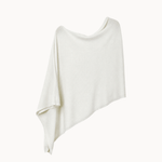 Elisa Strik Poncho - Creme - ByStenholt.dk