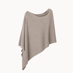 Elisa Strik Poncho - Taupe - ByStenholt.dk