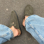 Elva Sandaler - Khaki - ByStenholt.dk