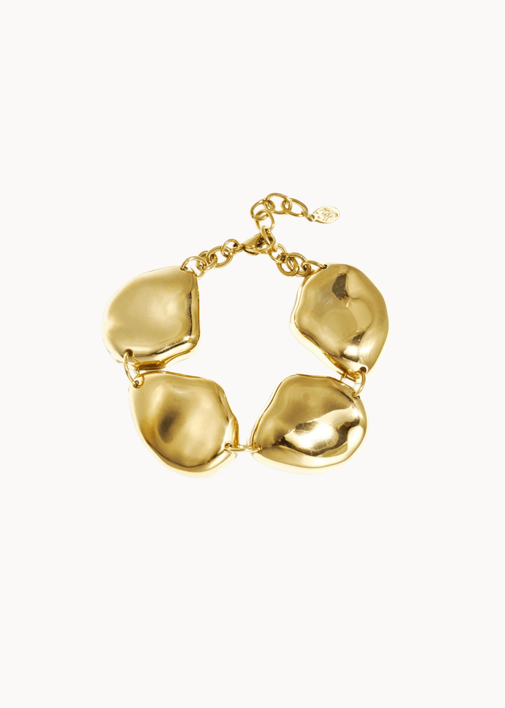 Freja Chunky Armbånd - Guldbelagt - ByStenholt.dk