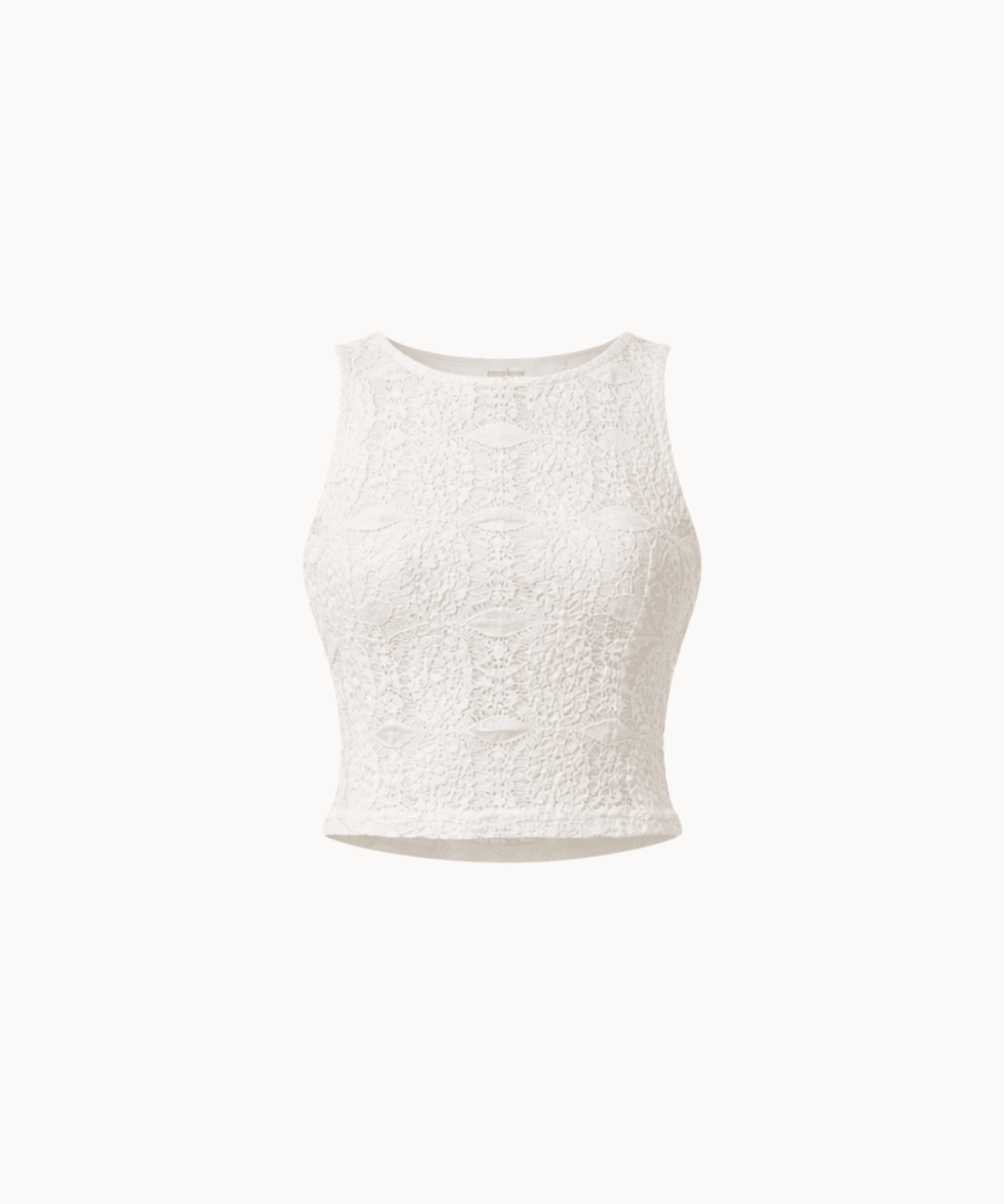 Frida Blonde Top - Creme - ByStenholt.dk