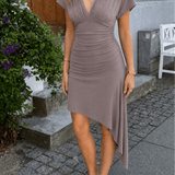 Gaia Kjole - Taupe - ByStenholt.dk