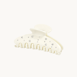 Hårklemme med Sten - Creme - ByStenholt.dk