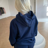 Hoodie - Navy - ByStenholt.dk