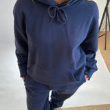 Hoodie - Navy - ByStenholt.dk