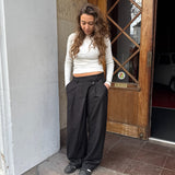 Ida Bukser med Crossover - Sort - ByStenholt.dk