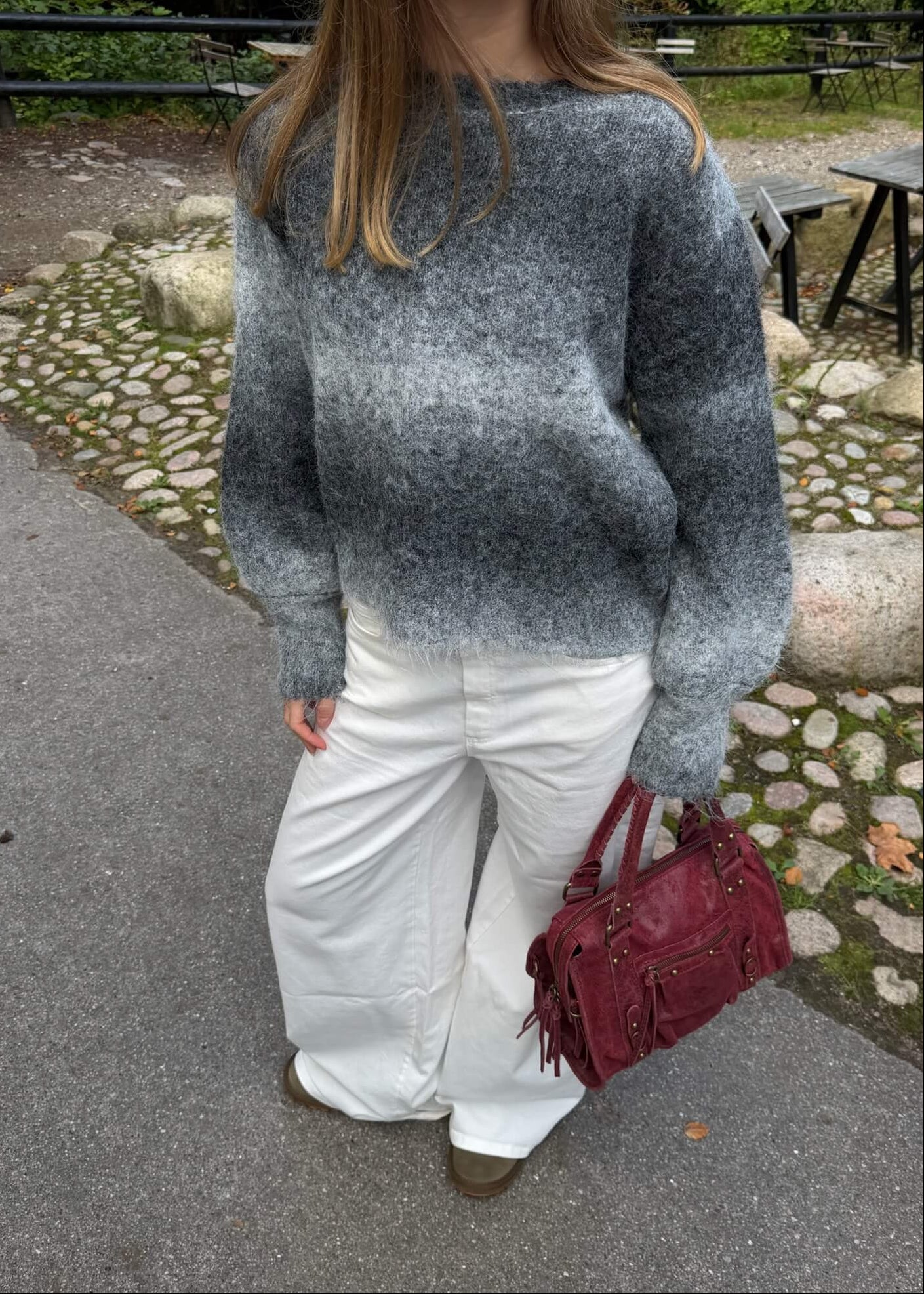 Isolde Strik - Grå - ByStenholt.dk