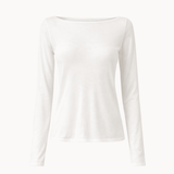 Kaia Langærmet Bluse - Hvid - ByStenholt.dk