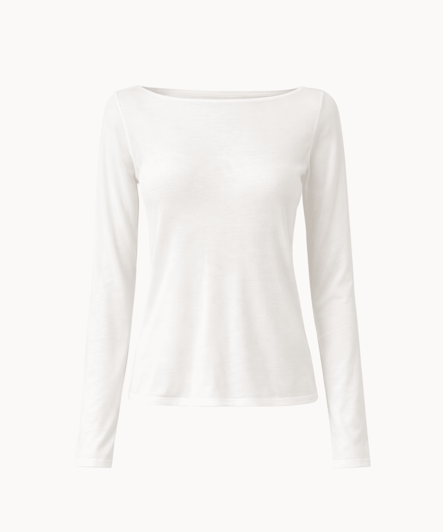 Kaia Langærmet Bluse - Hvid - ByStenholt.dk