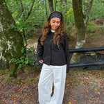Klassisk Kort Trenchcoat - Sort - ByStenholt.dk