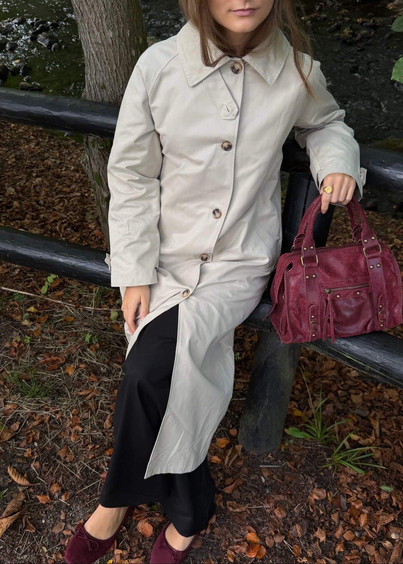 Klassisk Trenchcoat - Beige - ByStenholt.dk